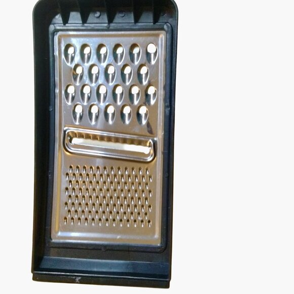 Stainless Steel Grater Zester Black Handle Hand Kitchen Utensils - Picture 4 of 5